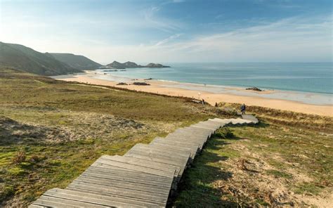 La Plage Du Lourtuais Un Parfum D Le D Serte Au Cap Derquy Le