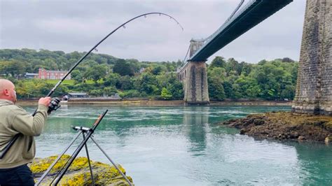 Sea Fishing On The Menai Straights YouTube