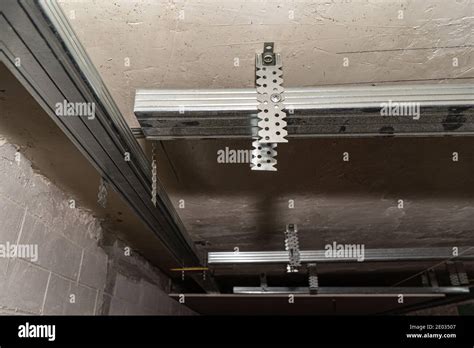 Ceiling Lining With Plasterboard Panels Frame For Ceiling Drywall