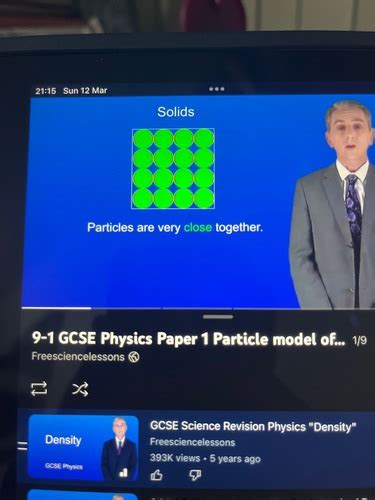 Particle Model Of Matter Flashcards Quizlet