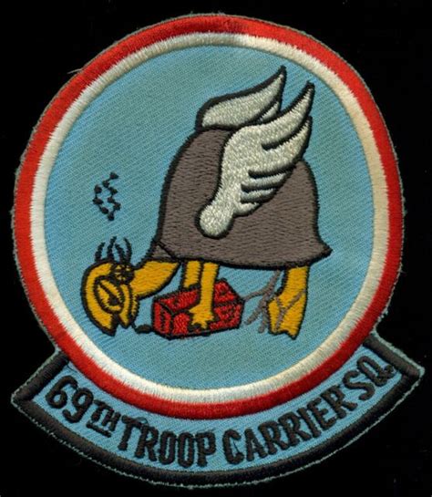 Usaf Th Troop Carrier Squadron Patch A Ebay