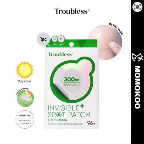 [troubless] Invisible Plus Spot Patch The Classic 96patches Pimple Patch Shopee Malaysia