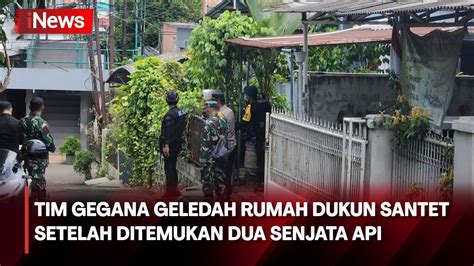 Tim Gegana Polda Metro Jaya Geledah Rumah Dukun Santet Di Tangerang