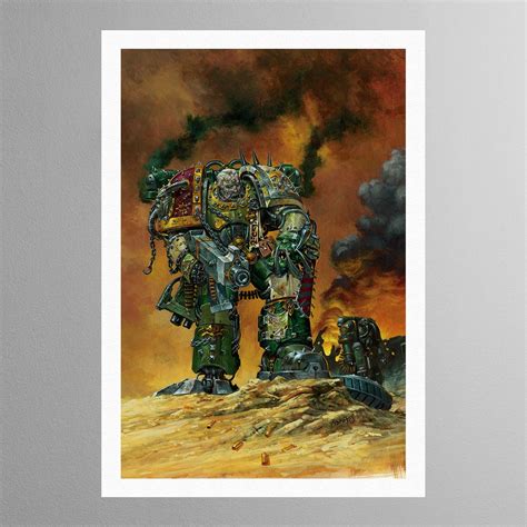 Classic Chaos Space Marine Warhammer Art