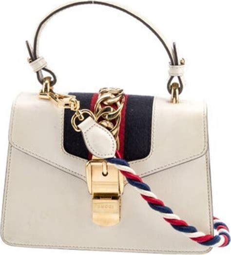 Gucci Sylvie Mini Leather Bag Shopstyle