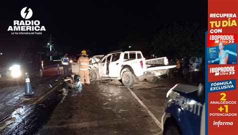 Tres Personas Fallecidas Dejó Esta Madrugada Aparatoso Accidente En Sur