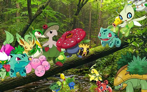 Grass Pokemon Wallpaper By Kyoshian On DeviantArt