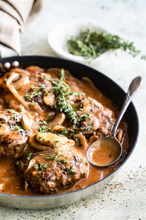 Arriba Imagen Salisbury Steak Receta En Espa Ol Abzlocal Mx