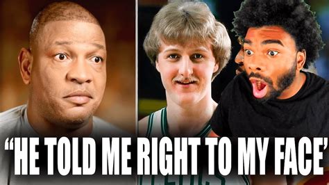 First Time Reaction To Larry Bird Trash Talk STORY Told By NBA Legends