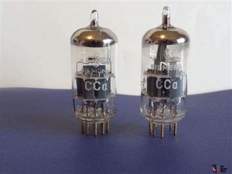 Siemens Ultra Rare CCA Gold Pin Tubes E88cc 6922 Matched Pair Photo