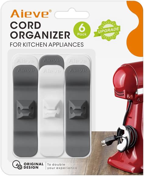 Amazon Aieve Cord Organizer For Kitchen Appliances Pack Kitchen