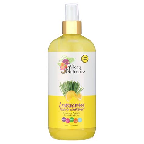 Alikay Naturals Lemon Grass Leave In Conditioner 16 Oz All Hair Type