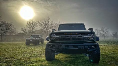 Eruption Green Bronco Raptor Wrapped In Satin Stealth Ppf Wrap With