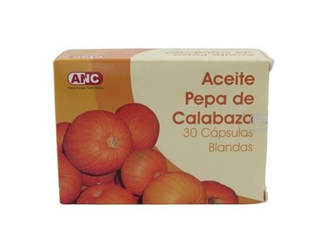 An Aceite Pepa Calabaza X Caps