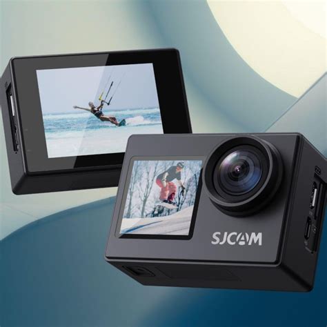 Sjcam Sj Dual Screen Wifi K Aksiyon Kameras Siyah