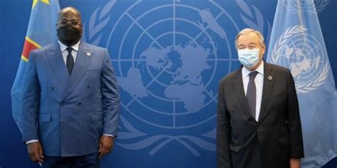 Processus Lectoral Rdc Ant Nio Guterres Invite Les Acteurs