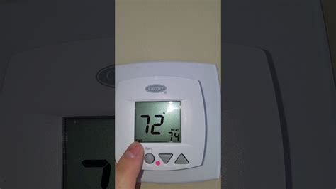 How To Set A Carrier Thermostat