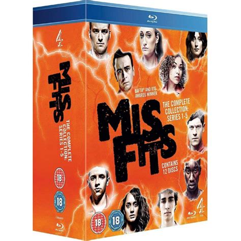 Misfits Series To Complete Collection Blu Ray Dvds Zatu Games Uk