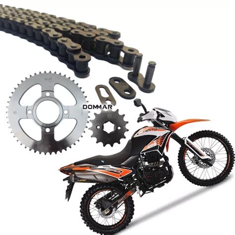 Kit De Arrastre Cadena Reforzada Vento Crossmax Meses Sin Intereses