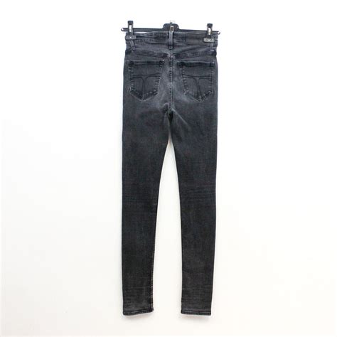 Tiger Sweden Kelly Womens W27 L32 Jeans Slim Pants Skinny Trousers Denim Black Ebay