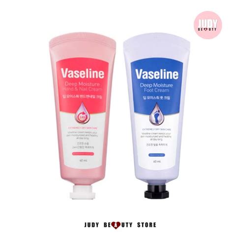 Vaseline Deep Moisture Hand Nail Cream Foot Cream Ml Shopee