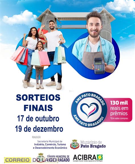 Terceiro sorteio da Campanha Ame Pato Bragado será no dia 17 de outubro