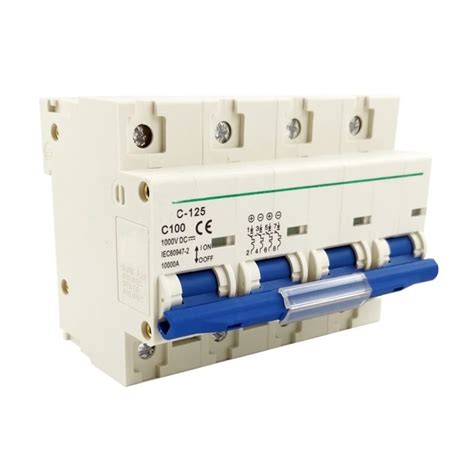 ECO XNC 125 63A 80A 100A 125A 250VDC 500VDC 750VDC 1000VDC 1 2 3 4 POLE