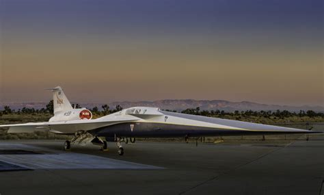 NASA Lockheed Martin Reveal X 59 Quiet Supersonic Aircraft