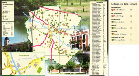 Plan de ville Commune de Saint Étienne sur Chalaronne