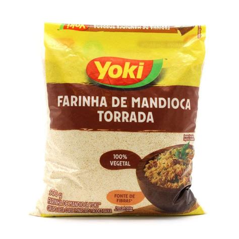 Farinha De Mandioca Torrada Yoki G Farinha Magazine Luiza