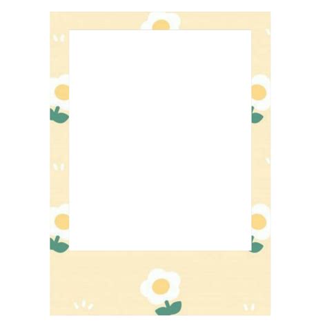 Cute Polaroid Frame Png