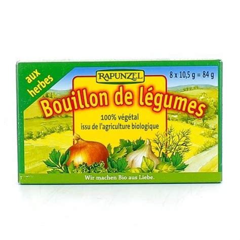 Rapunzel Bouillon De L Gumes Bio Aux Herbes Cubes Cdiscount Au