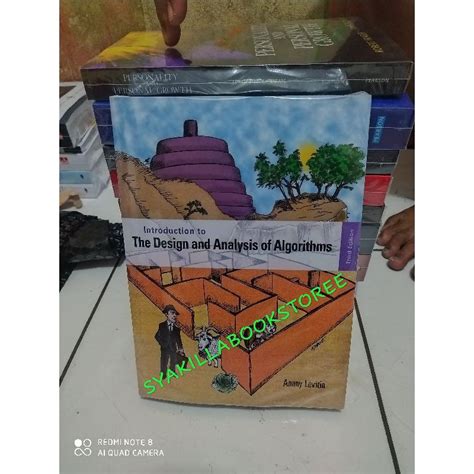 Jual Buku Introduction To The Design And Analysis Of Algorithms By Anany Levitin Shopee Indonesia