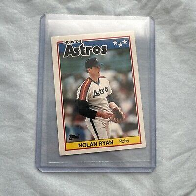 1988 Topps United Kingdom Minis Tiffany 62 Nolan Ryan EBay