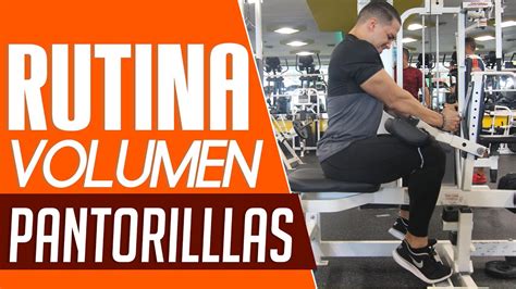 Rutina Para Pantorrillas Volumen Youtube