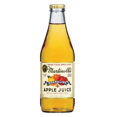 Martinelli S Sparkling Apple Juice 10oz Juicefly