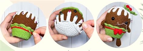 Amigurumi Natal Bolinho Receitas PDF Grátis 500 PDF Passo a Passo