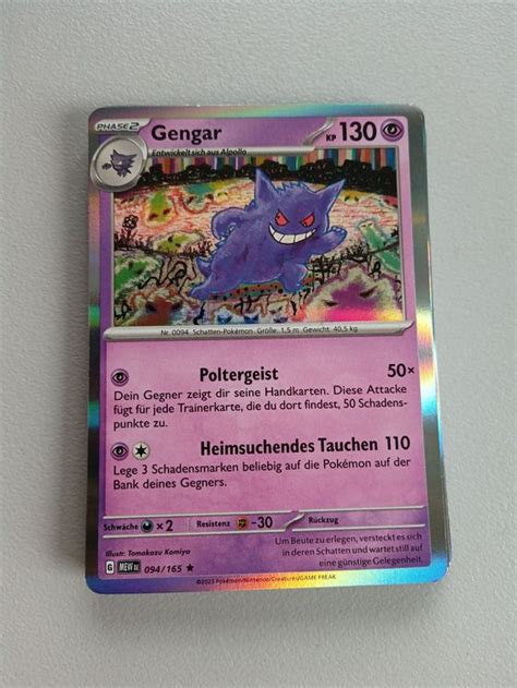 Gengar Holo Deutsch Pokemon Mew Kaufen Auf Ricardo