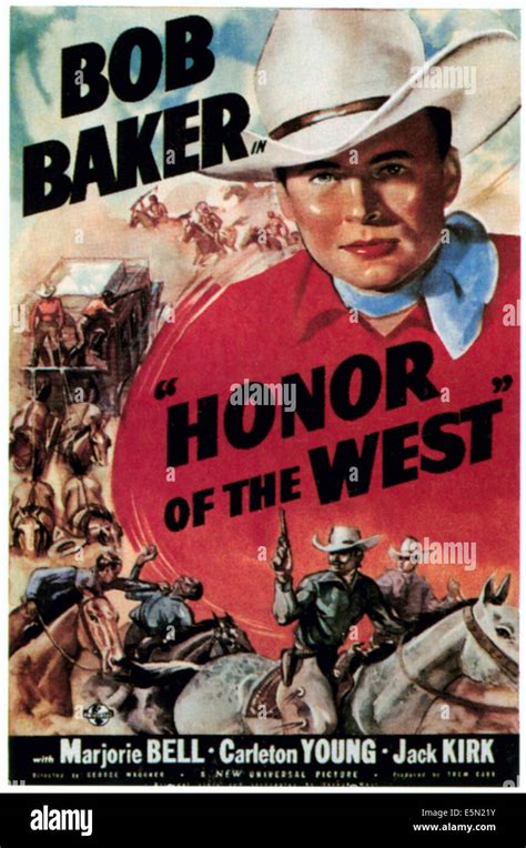 Honor Of The West Top Bob Baker Stock Photo Alamy