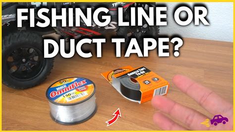 How To Stop Rc Tires Ballooning Duct Tape Vs Fishing Line Youtube