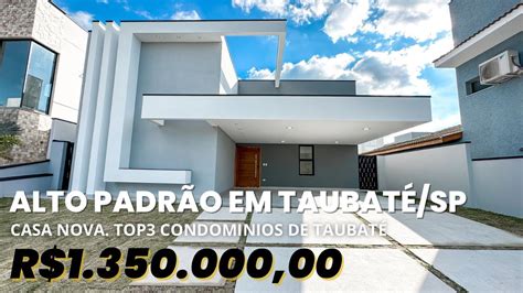 Casa Alto Padr O Em Condom Nio Fechado Em Taubat Sp Terrazo D