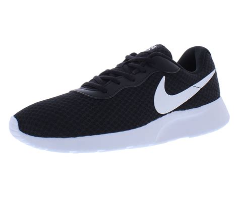 Men S Nike Tanjun Black White Barely Volt Black Dj