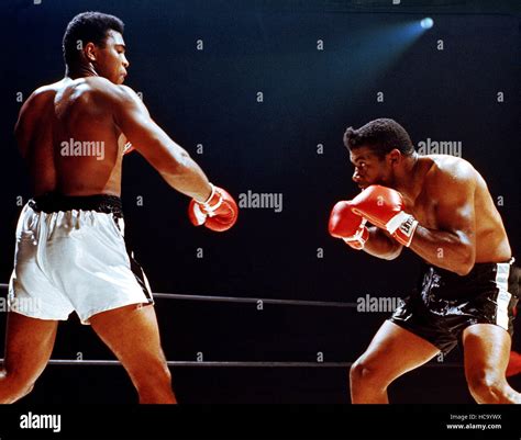 Aka Cassius Clay Muhammad Ali Floyd Patterson 1970 Stock Photo