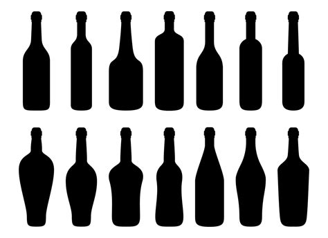 Glass Bottle Vector Design Illustration Isolated On White Background 12640255 Vector Art At Vecteezy