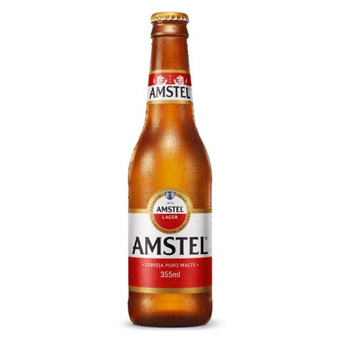 Cerveja Amstel Long Neck 355ml Clube Extra