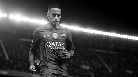 Neymar Black And White Wallpapers Wallpaper Cave