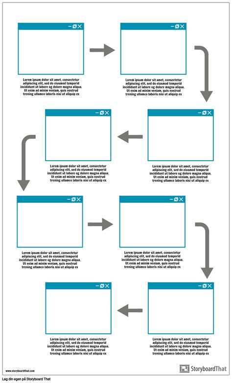 Brukerflow Wireframe 3 القصة المصورة من قبل no examples