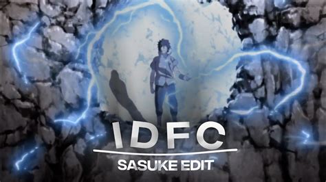 Sasuke Uchiha Idfc Sad Badass Edit Amv Free Project File Youtube