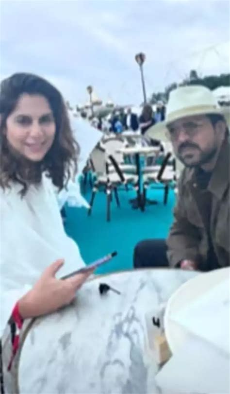 Ram Charan And Upasana Konidela Get Drenched At Paris Olympics 2024