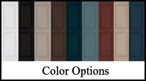 Exterior Shutters Buying Guide - Functional & Decorative | Vinyl shutters, Shutter colors ...